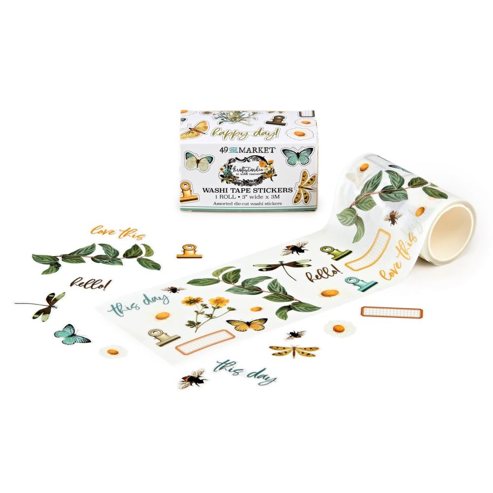 49 and Market Krafty Garden Washi Tape Roll Stickers kg-26733 product image