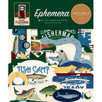 Carta Bella Gone Fishing Ephemera cbgf374024