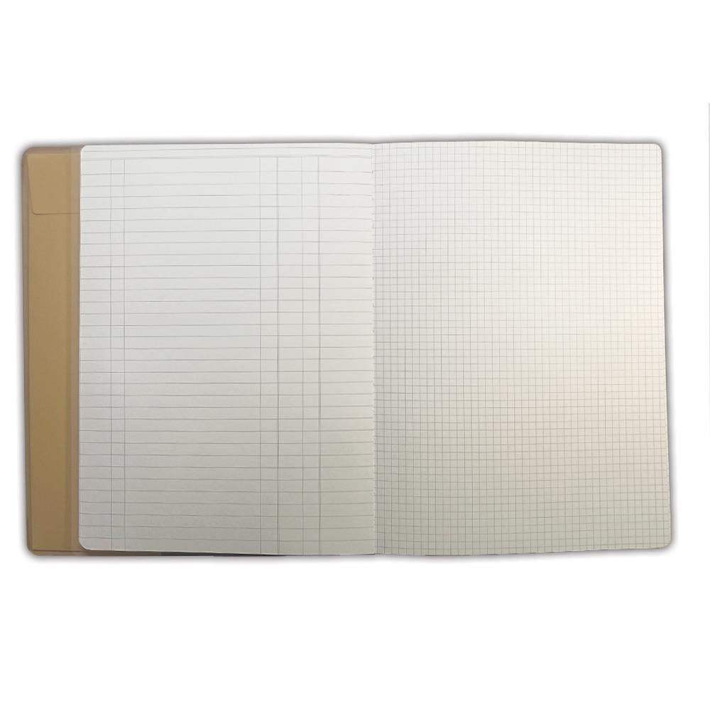 Ranger Dylusions Large Ledger Journal dyj85690 grid and ledger page views
