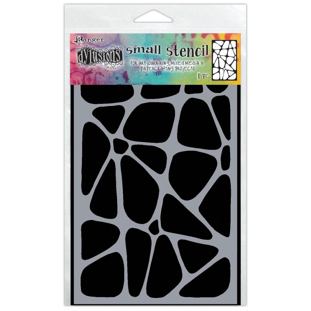 Ranger Dylusions Small Crazy Paving Stencil dys85126