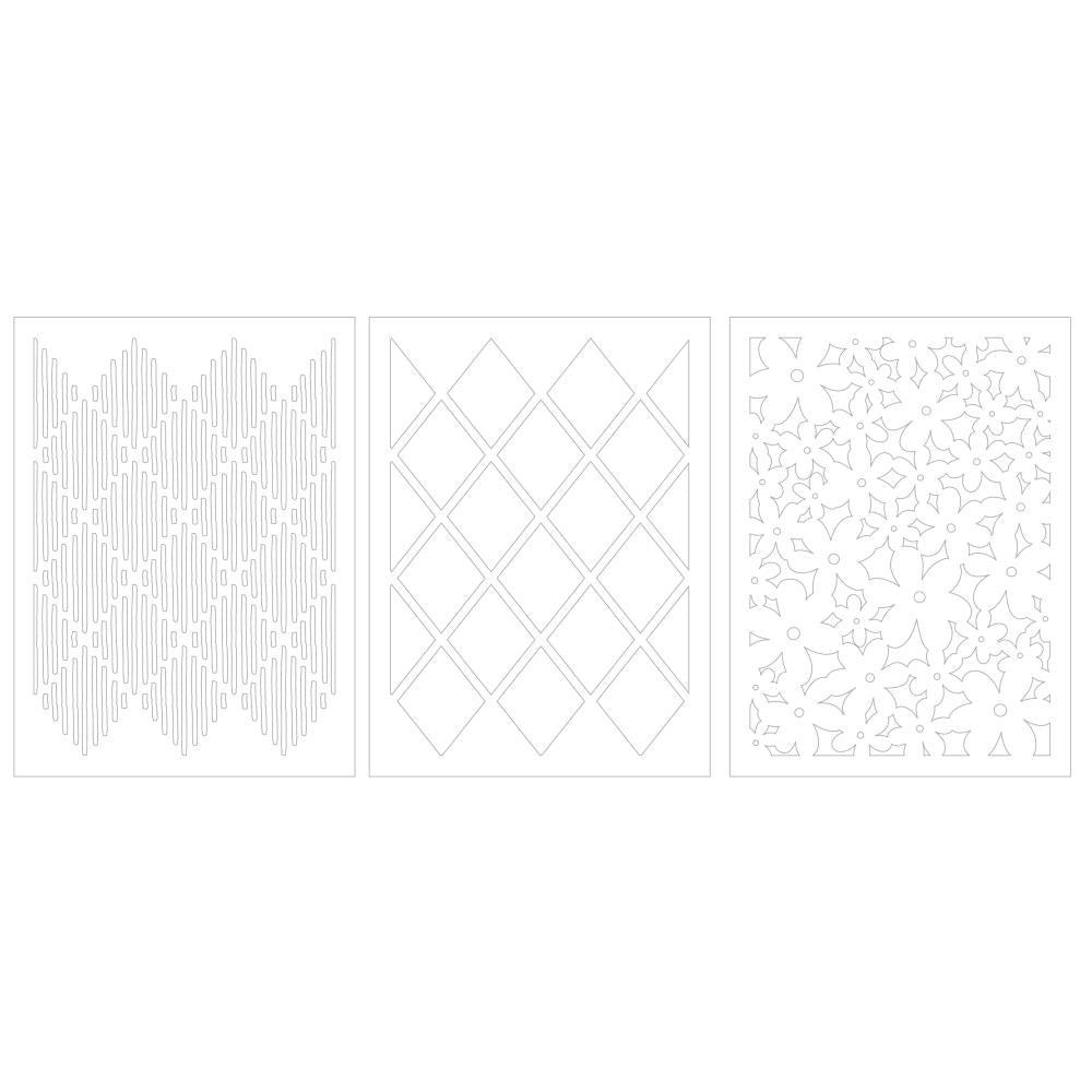 American Crafts Vicki Boutin Diamond In The Rough Stencil Pack 34026045 product