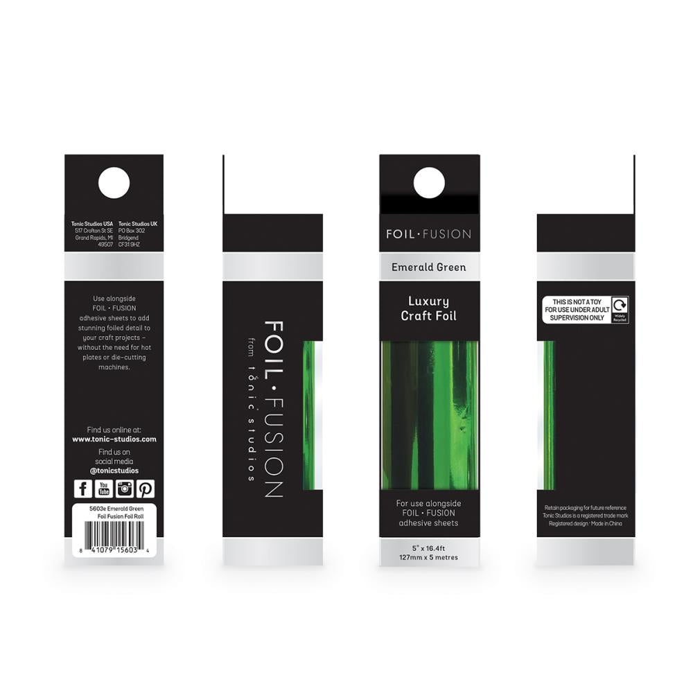 Tonic Emerald Green Luxury Craft Foil 5603e Packaging