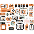 Echo Park Spooktacular Halloween Ephemera sh382024 Detailed Product View