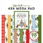 Echo Park Winnie The Pooh Christmas 6 x 6 Mega Paper Pad wpc386031