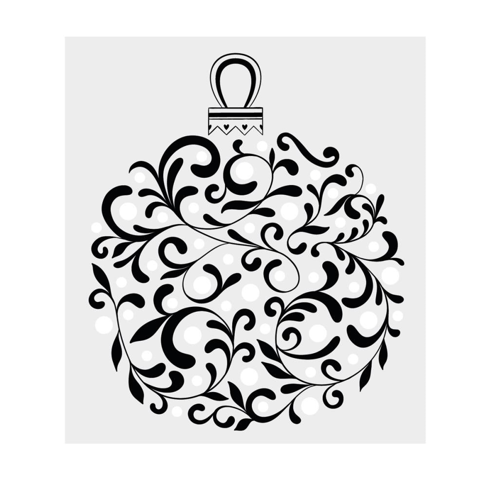 Crafter's Companion Bauble Stamp, Die, And Stencil Set cc-std-sten-baub Alternate View