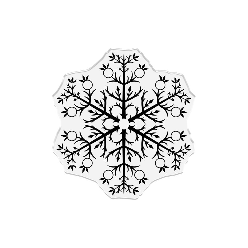 Crafter's Companion Snowflake Stamp, Die, And Stencil Set cc-std-sten-snf Detailed Image
