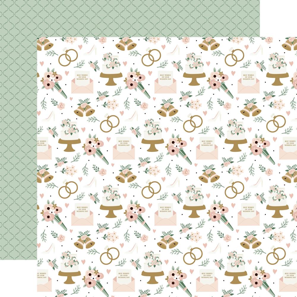 Echo Park Marry Me 12 x 12 Collection Kit mry400016 Wedding Day Details