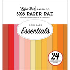 Echo Park Warm Essentials 6 x 6 Paper Pad we392023