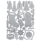 Tonic Candy Cane Christmas Dies 5539e Detailed View
