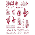 Tonic Timeless Tidings Clear Stamps 5531e Detailed View