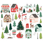 Simple Stories Santa's Village North Pole Bits And Pieces 23031 Detailed View