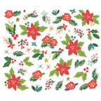 Simple Stories Santa's Village Floral Bits And Pieces 23020 Alternate Image