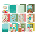Simple Stories Snow Pine Lodge 6 x 8 Paper Pad 23115 Christmas Images