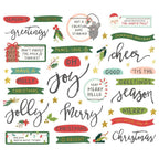 Simple Stories Santa's Village Sentiments Bits And Pieces 23021 Alternate Image