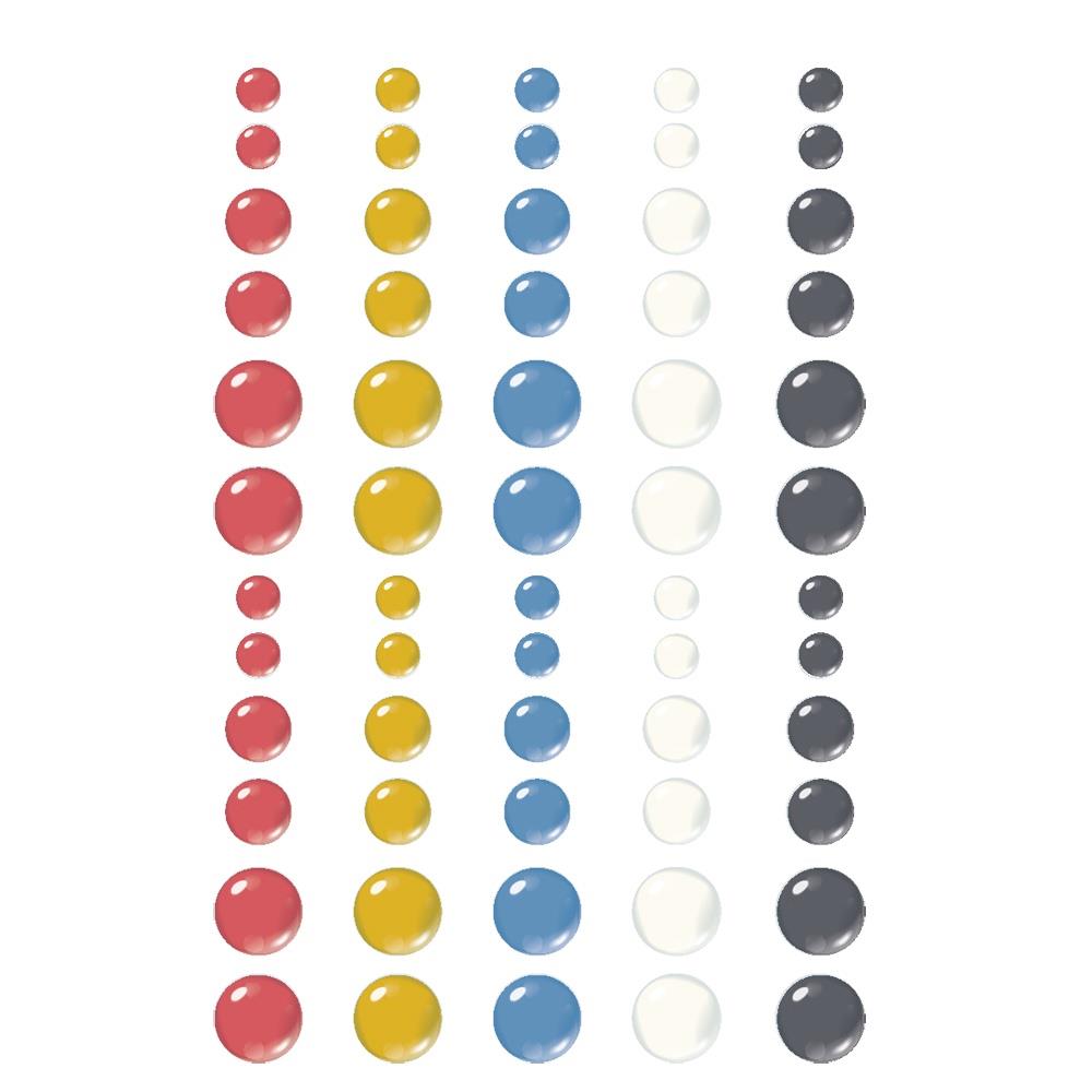 Simple Stories Say Cheese Classic Mouse Enamel Dots 23426 Detailed Product View