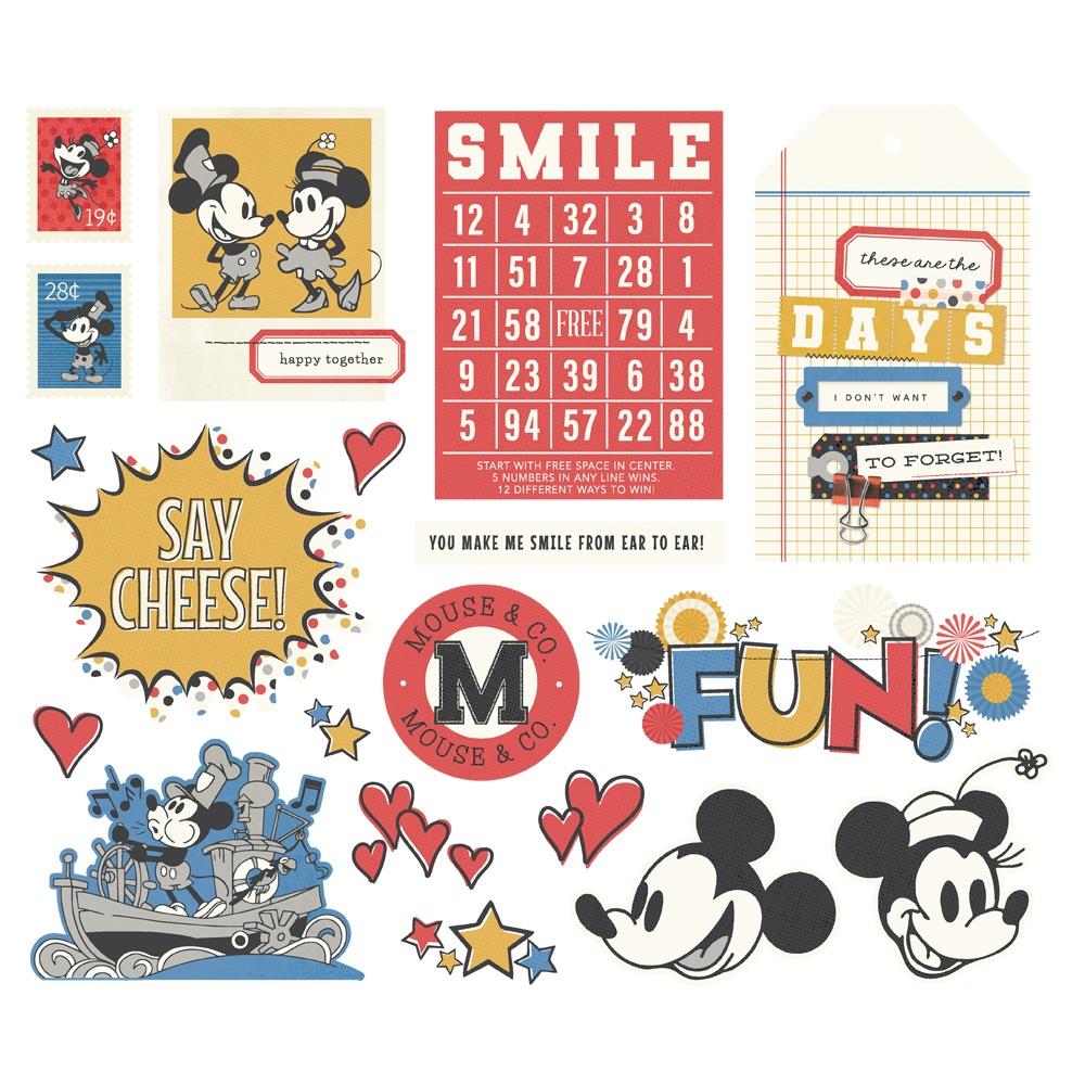 Simple Stories Say Cheese Classic Mouse Big Bits And Pieces 23420 Detailed Product View
