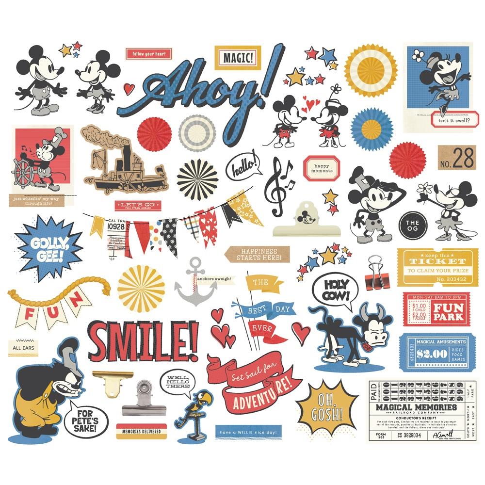 Simple Stories Say Cheese Classic Mouse Bits And Pieces 23418 Detailed Product View