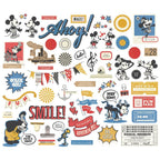 Simple Stories Say Cheese Classic Mouse Bits And Pieces 23418 Detailed Product View