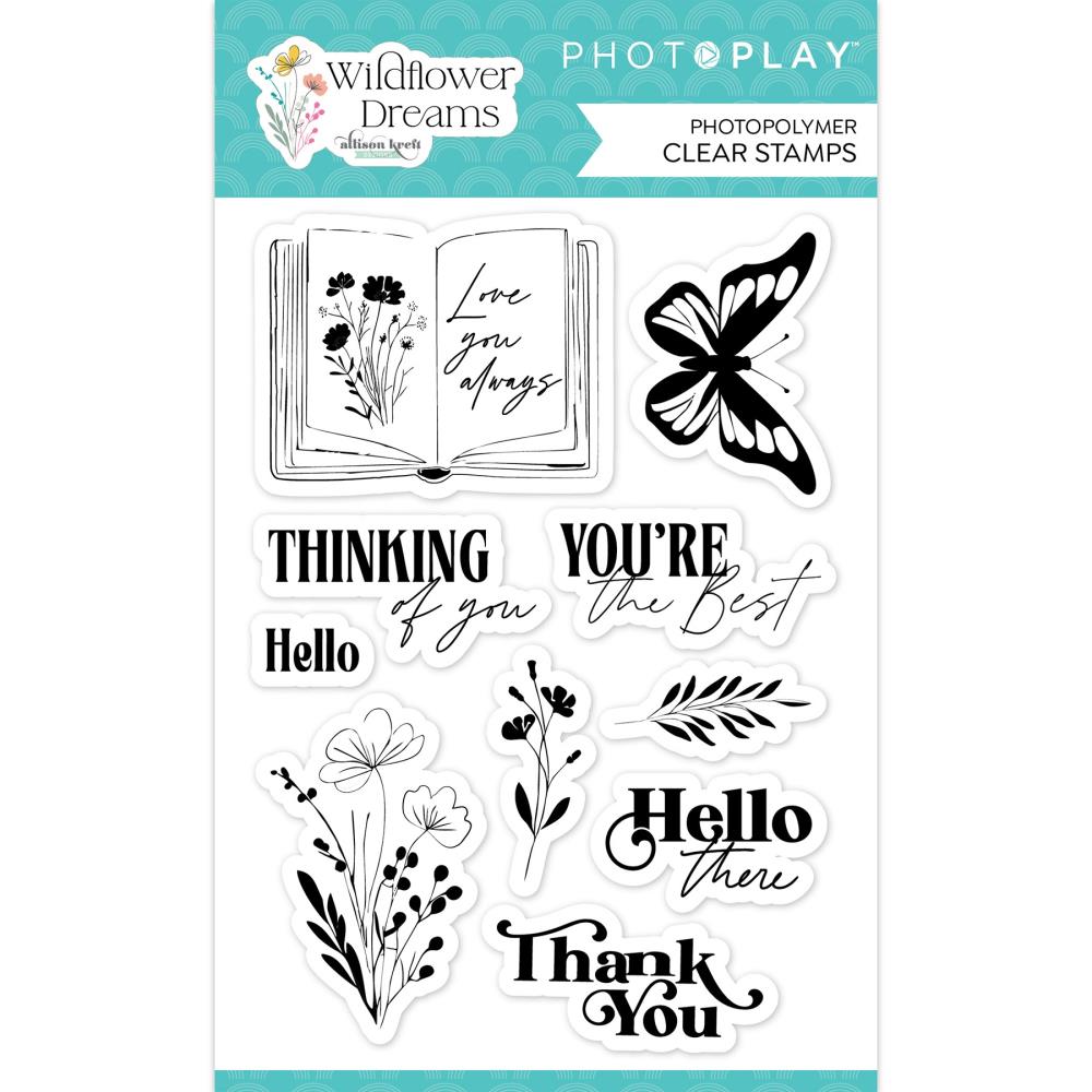 Photoplay Wildflower Dreams Clear Stamps wfd4732
