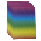 Tonic Kaleidoscope Of Color 8.5 x 11 Ombre Glitter Cardstock 8923e Detailed Product Image