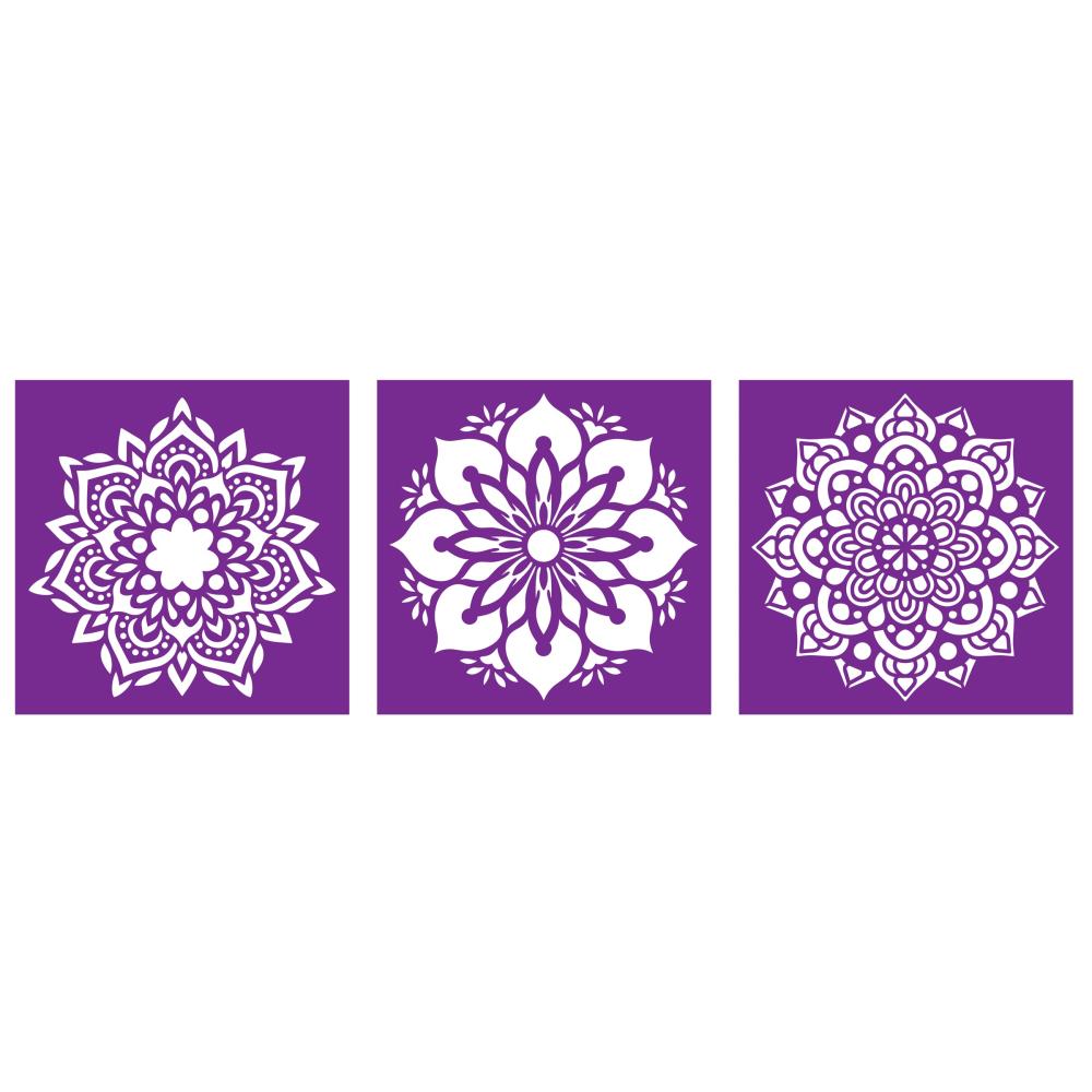 Crafter's Companion Magnificent Mandalas Stencils cc-sten-mama Alternate Image