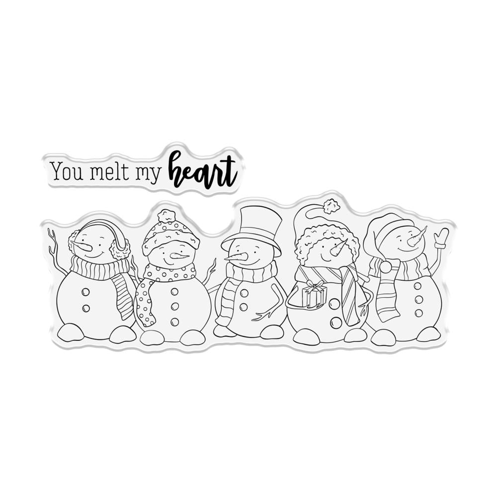 Crafter's Companion Snowmen Stamp And Die Set cc-std-sno You Melt My Heart