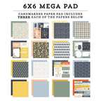 Echo Park Firefly 6 x 6 Mega Paper Pad fly434031 Detailed Image