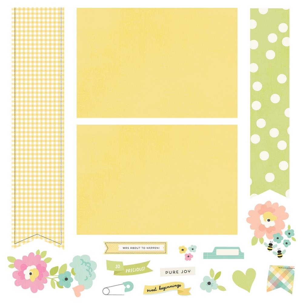 Simple Stories Say Cheese Classic Pooh Baby Page Kit 25837 Pure Joy