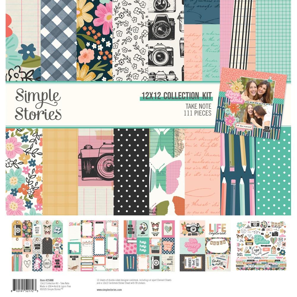 Simple Stories Take Note 12 x 12 Collection Kit 25900