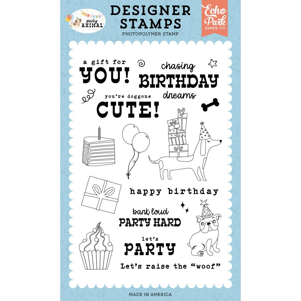 Echo Park Chasing Birthday Dreams Clear Stamps pa480046