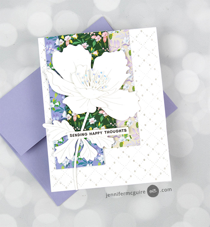 Memory Box Graceful Anemone Dies 94764 happy thoughts | color-code:ALT02