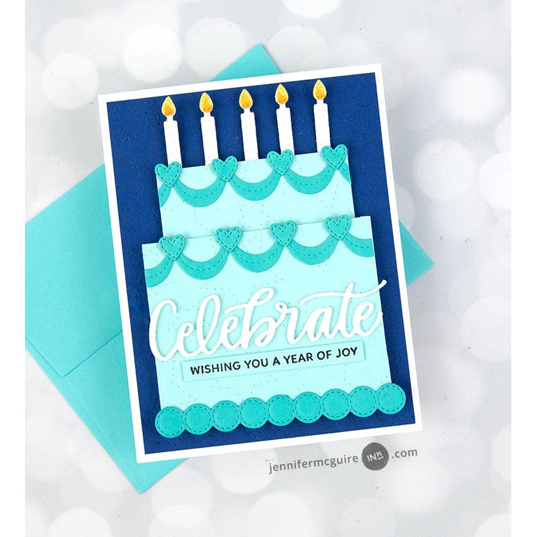 Pretty Pink Posh Interactive Cake Dies wishing you | color-code:ALT01