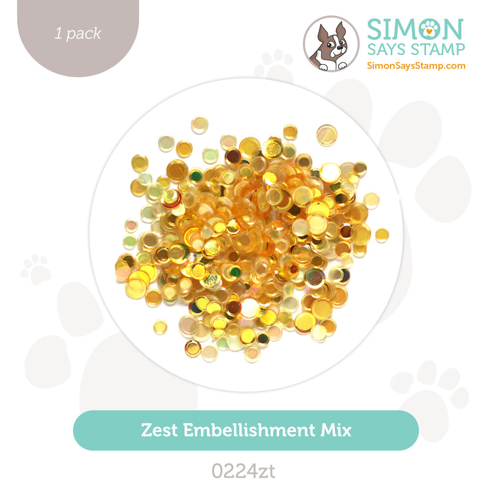 Simon Says Stamp Zest Embellishment Mix 0224zt Splendor