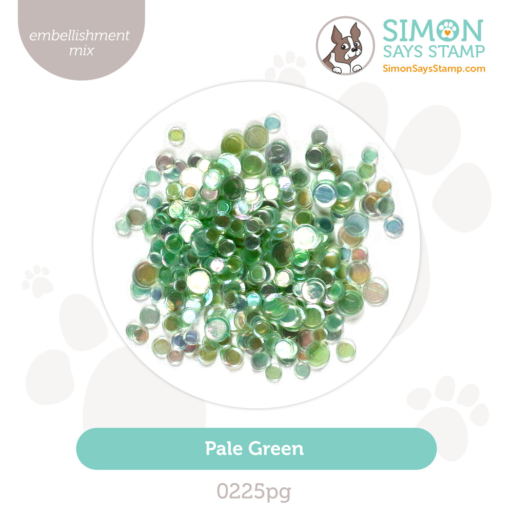Simon Says Stamp Embellishment Mix Pale Green 0225pg Favorite Things