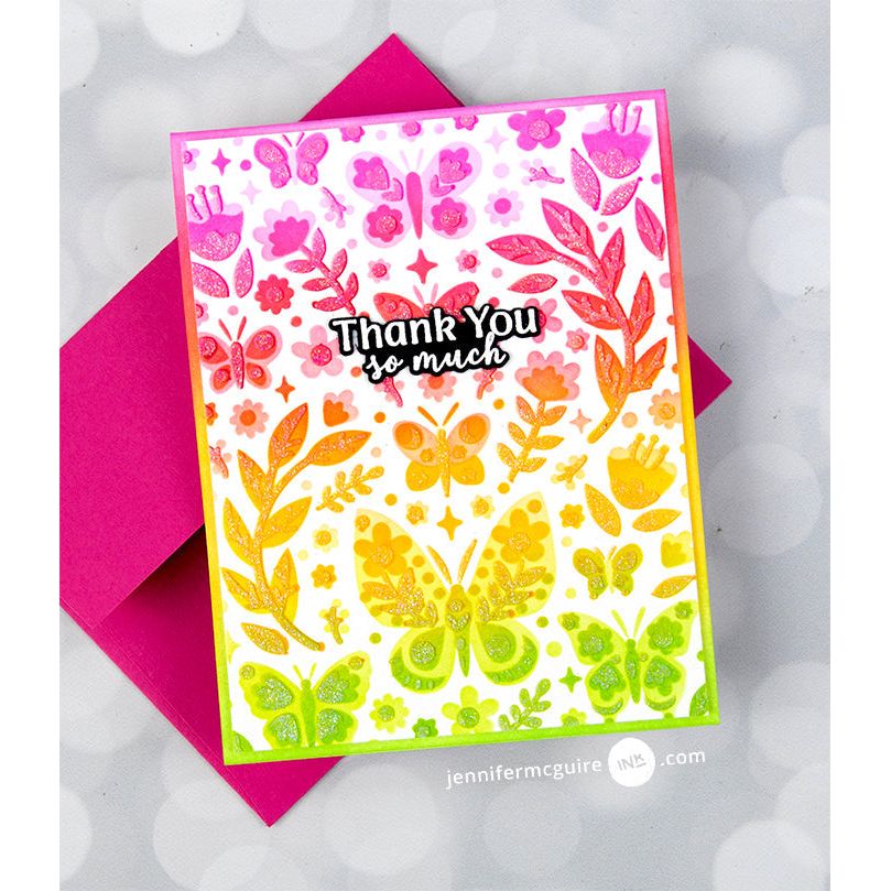 Hero Arts Clear Stamps Folk Animals cm761 thank you | color-code:ALT01