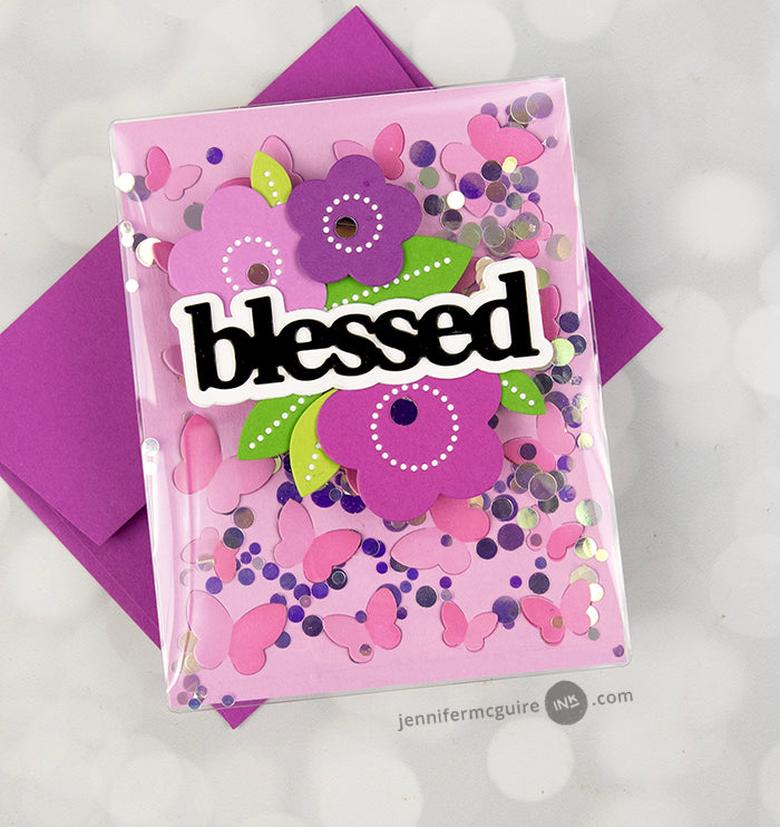 Waffle Flower SHAKER COVER A2 Infinity WFE034 blessed