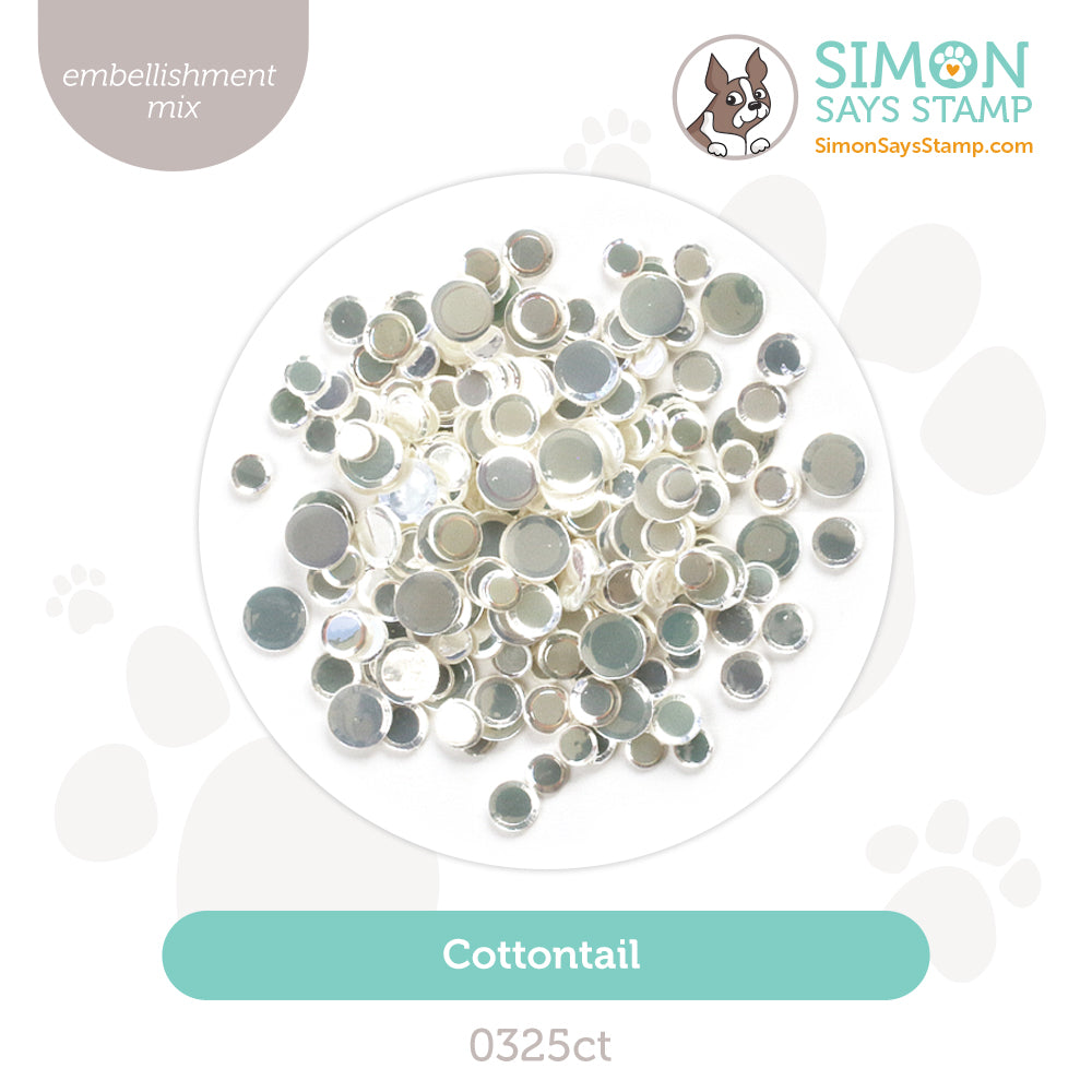 Simon Says Stamp Embellishment Mix Cottontail 0325ct Rain or Shine