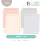 Simon Says Stamp In My Heart Collection I Want it All Cardstock 8 Sheets 0326mp