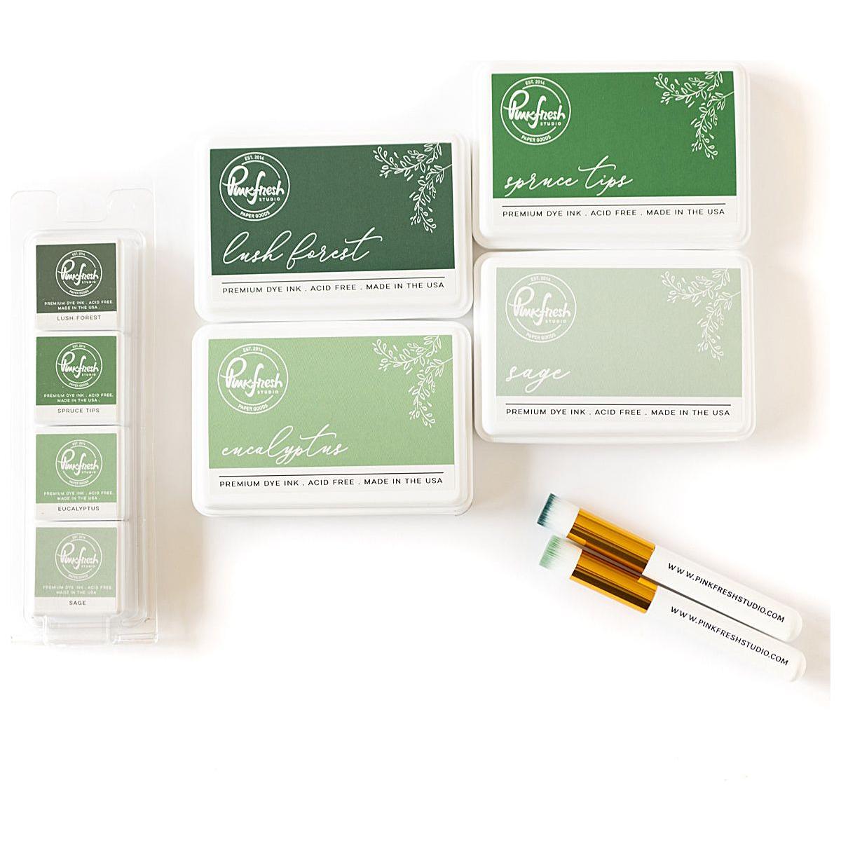 PinkFresh Studio Eucalyptus Dye Ink Pad pfdi057 Detailed Product Photo