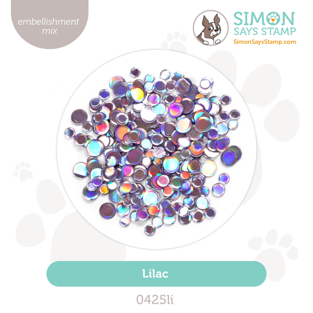 Simon Says Stamp Embellishment Mix Lilac 0425li You Are My Favorite