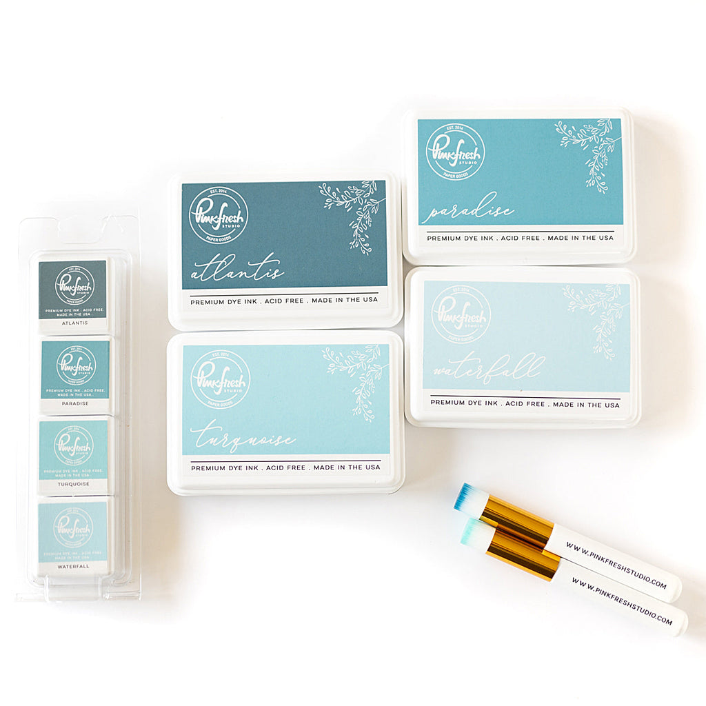 PinkFresh Studio Waterfall Dye Ink Pad pfdi062 Detailed Product Photo