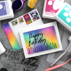 Simon Says Clear Stamps Best Year Yet sss202518c Birthday Card and Envelope | color-code:ALT22