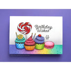 Ranger MINI GLOSSY ACCENTS Glue Adhesive GAC27898 Birthday Wishes Card | color-code:ALT9992