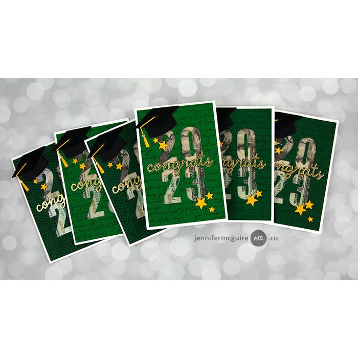 Altenew BOLD NUMERALS Die Set ALT1982 Congrats | color-code:ALT01