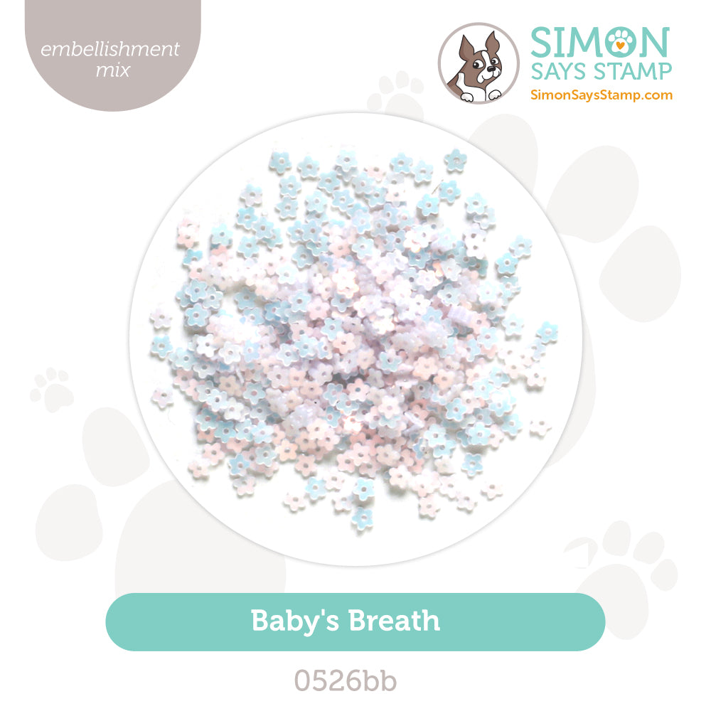Simon Says Stamp Embellishment Mix Baby's Breath 0526bb Always There