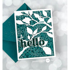 Birch Press Design Forest Canopy Layer Dies 57534 Hello | color-code:ALT01