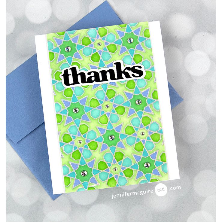 Altenew VERSATILE GREETINGS Dies ALT7394 Thanks | color-code:ALT05
