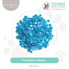Simon Says Stamp Embellishment Mix Turquoise Waters 0626tw Shine On