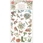 Craft Consortium LITTLE ROBIN REDBREAST Rub Ons CCRUBT005