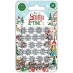 Craft Consortium It's Snome Time 2 Adhesive Snowflakes CCAPRL008
